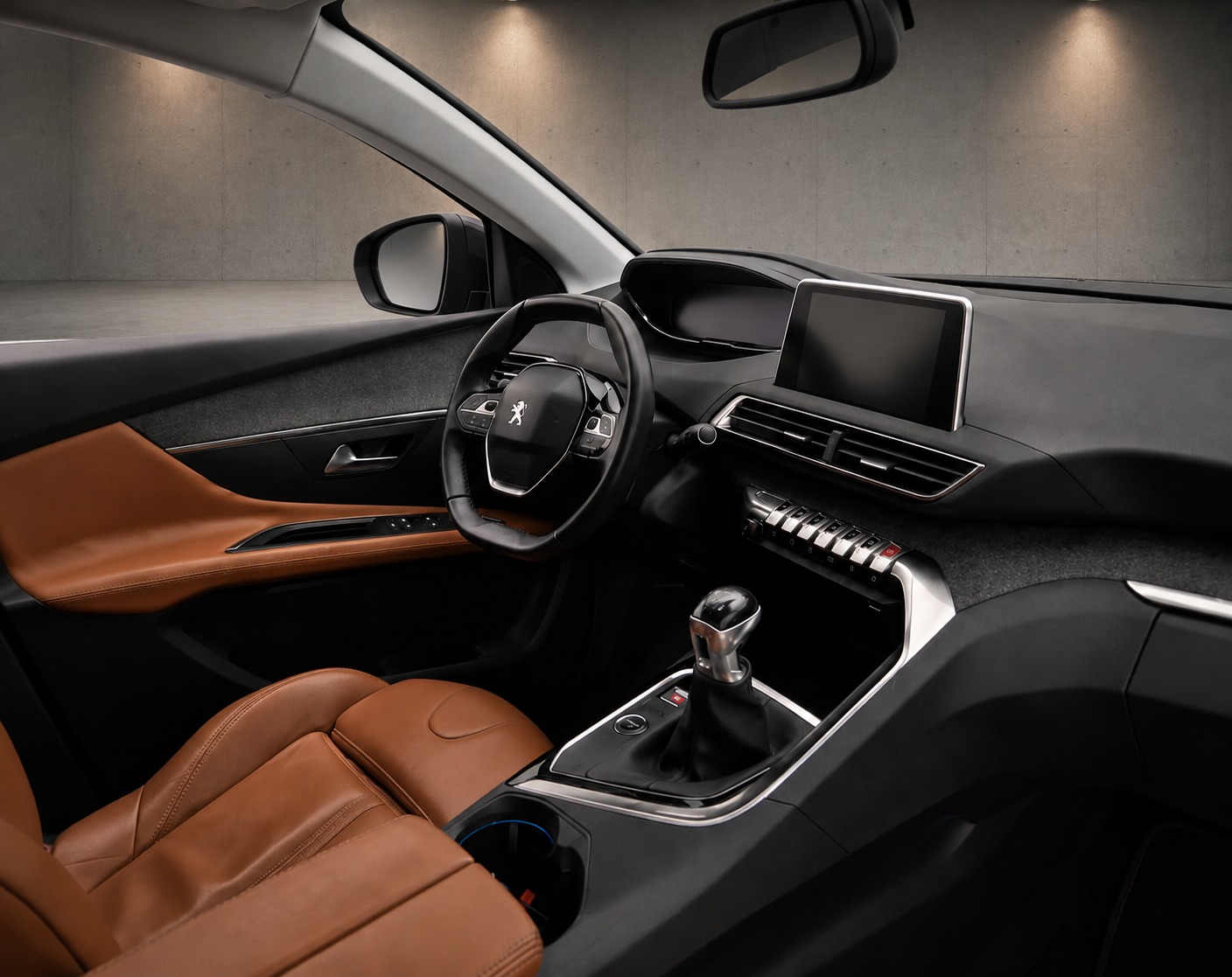 Peugeot 3008 bancos couro caramelo