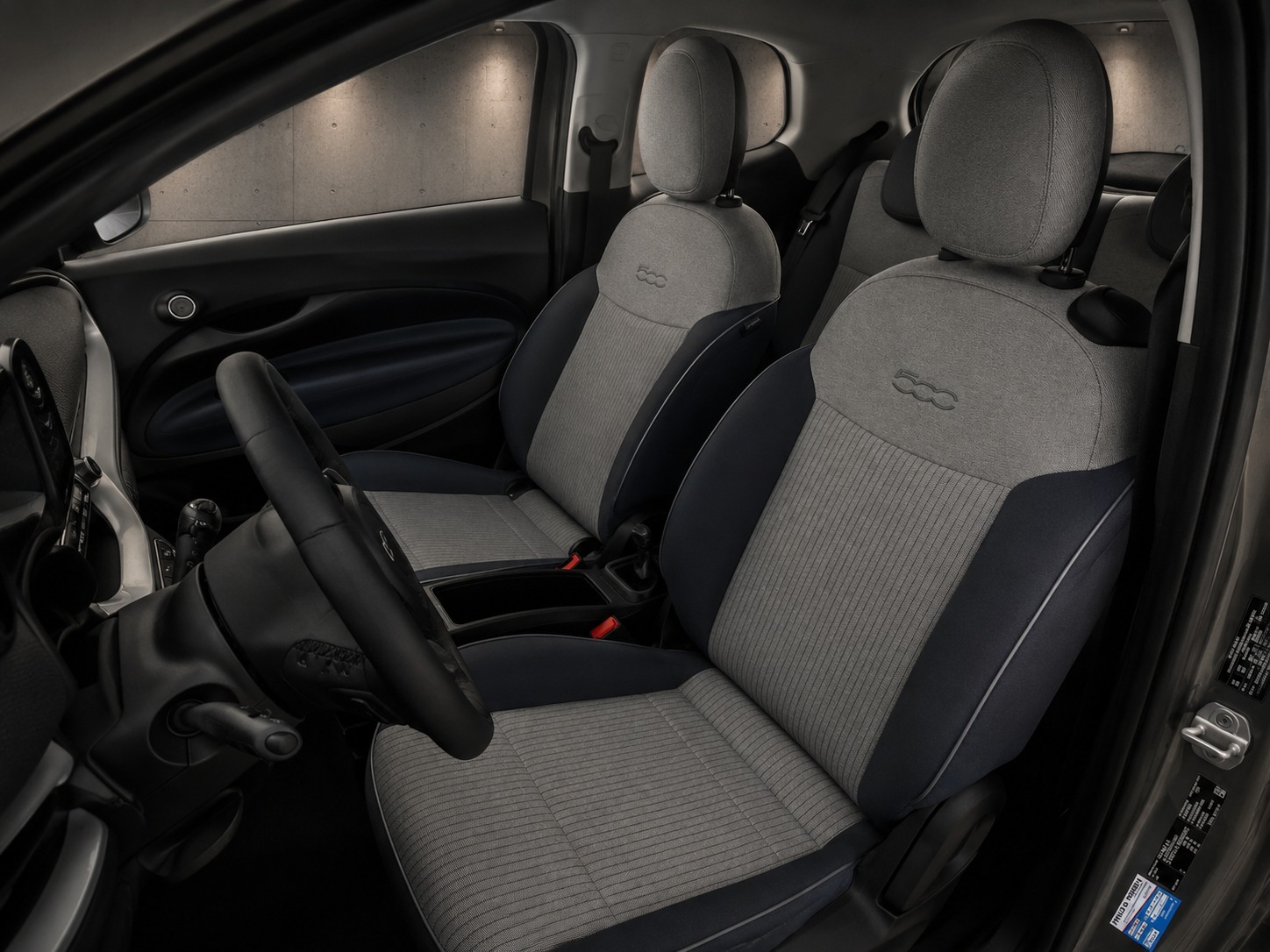 Fiat 500e frente